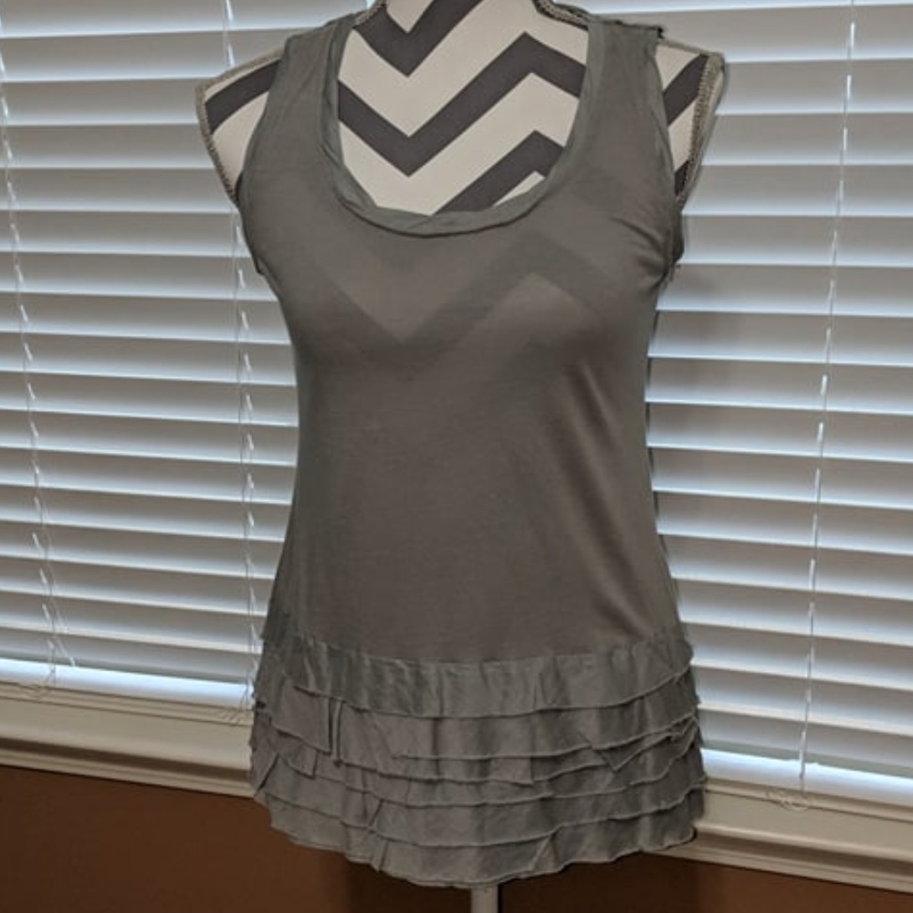 ✨J. Crew✨ Layered Ruffle Tank - Picture 5 of 5